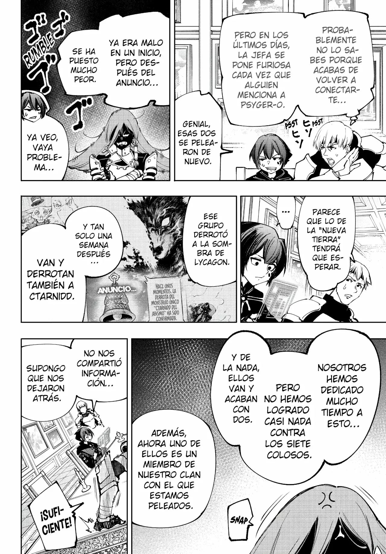 Shangri-La Frontier: Shitty Games Hunter Challenges Godly Game Capitulo 209: Bestias En Busca De Guerra página 7