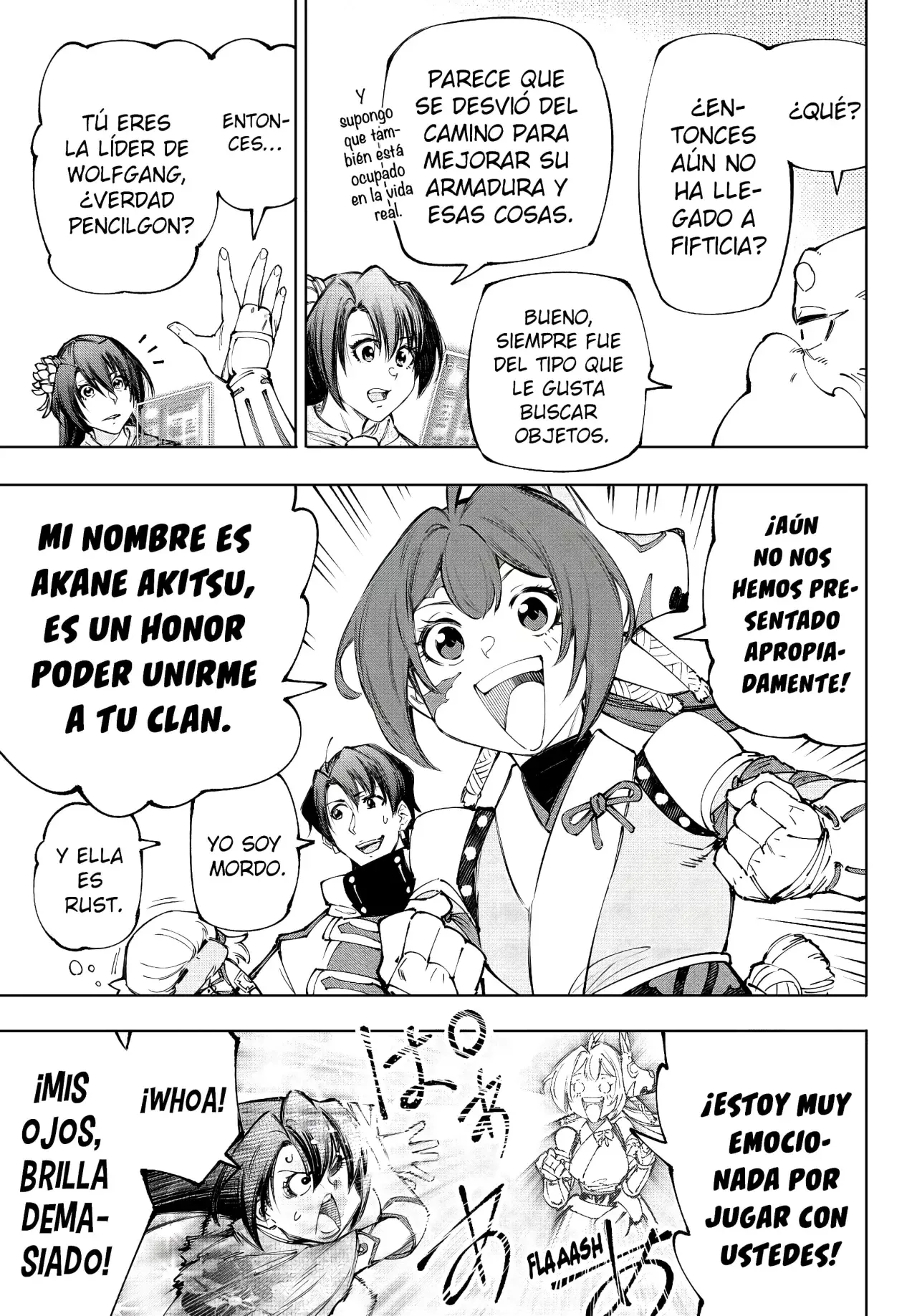 Shangri-La Frontier: Shitty Games Hunter Challenges Godly Game Capitulo 212: Gobernando Los Cielos, Buscando El Declive Del Dorado página 6