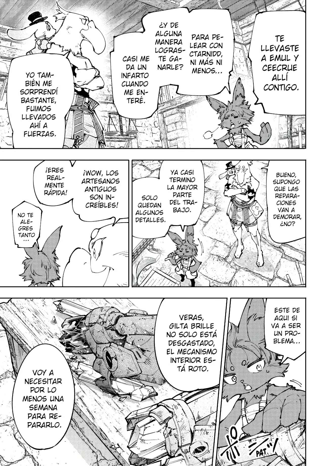 Shangri-La Frontier: Shitty Games Hunter Challenges Godly Game Capitulo 214: El Lobo Malo, El Conejo Furioso Y El Gato Extraño página 12