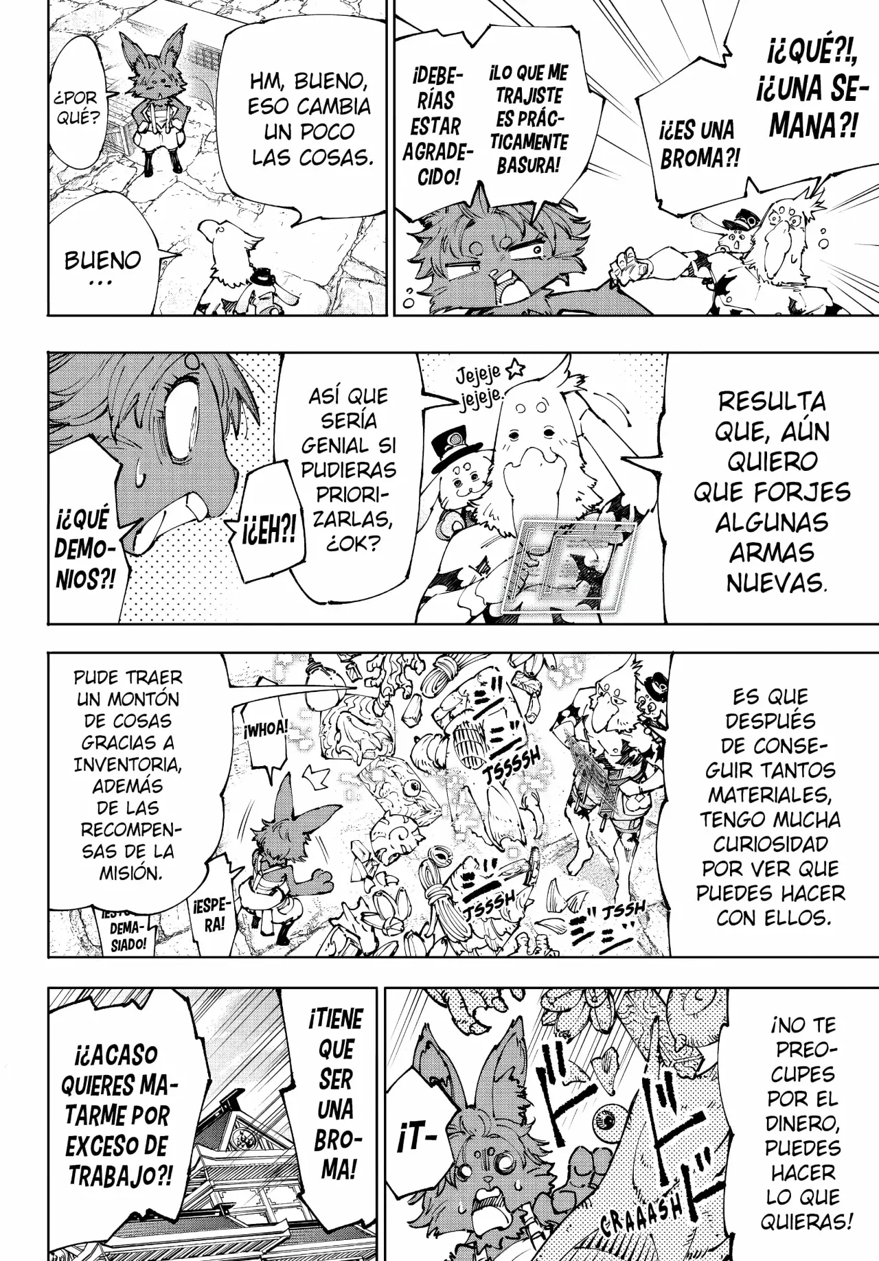 Shangri-La Frontier: Shitty Games Hunter Challenges Godly Game Capitulo 214: El Lobo Malo, El Conejo Furioso Y El Gato Extraño página 13