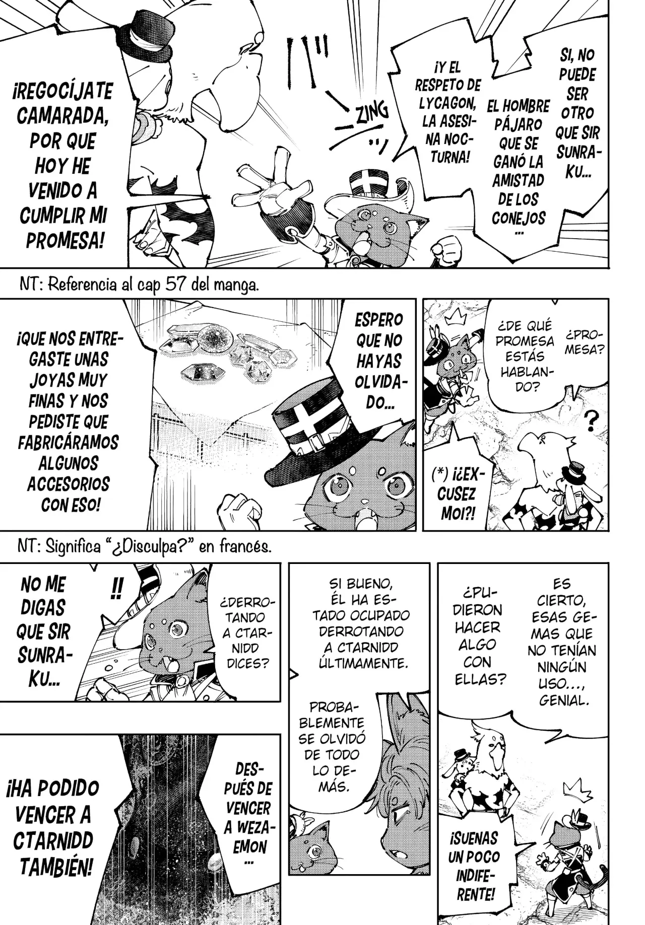Shangri-La Frontier: Shitty Games Hunter Challenges Godly Game Capitulo 214: El Lobo Malo, El Conejo Furioso Y El Gato Extraño página 16