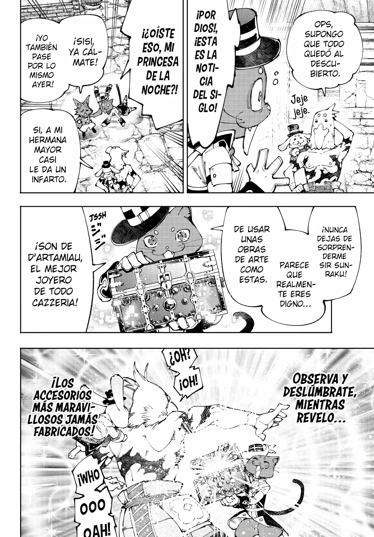 Shangri-La Frontier: Shitty Games Hunter Challenges Godly Game Capitulo 214: El Lobo Malo, El Conejo Furioso Y El Gato Extraño página 17