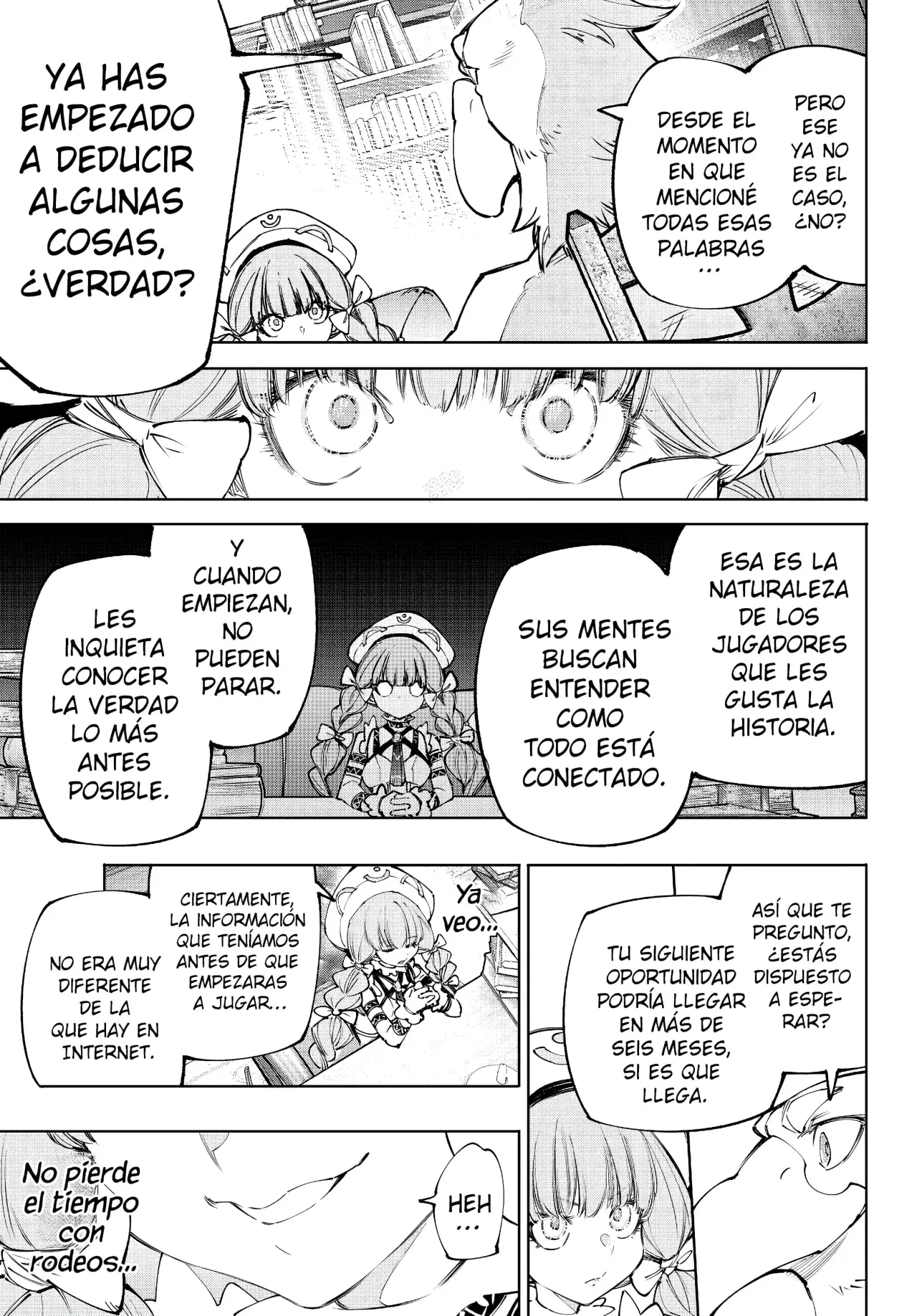 Shangri-La Frontier: Shitty Games Hunter Challenges Godly Game Capitulo 223: Intercambio Cruzado De Información página 14