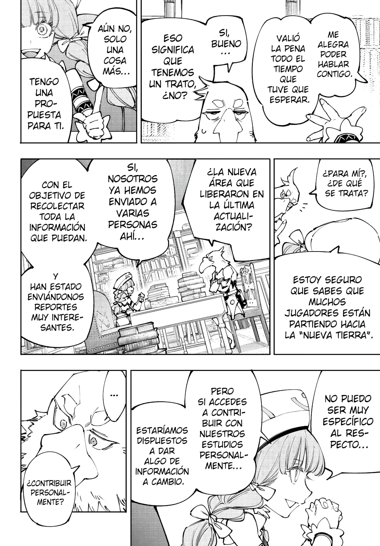 Shangri-La Frontier: Shitty Games Hunter Challenges Godly Game Capitulo 223: Intercambio Cruzado De Información página 19