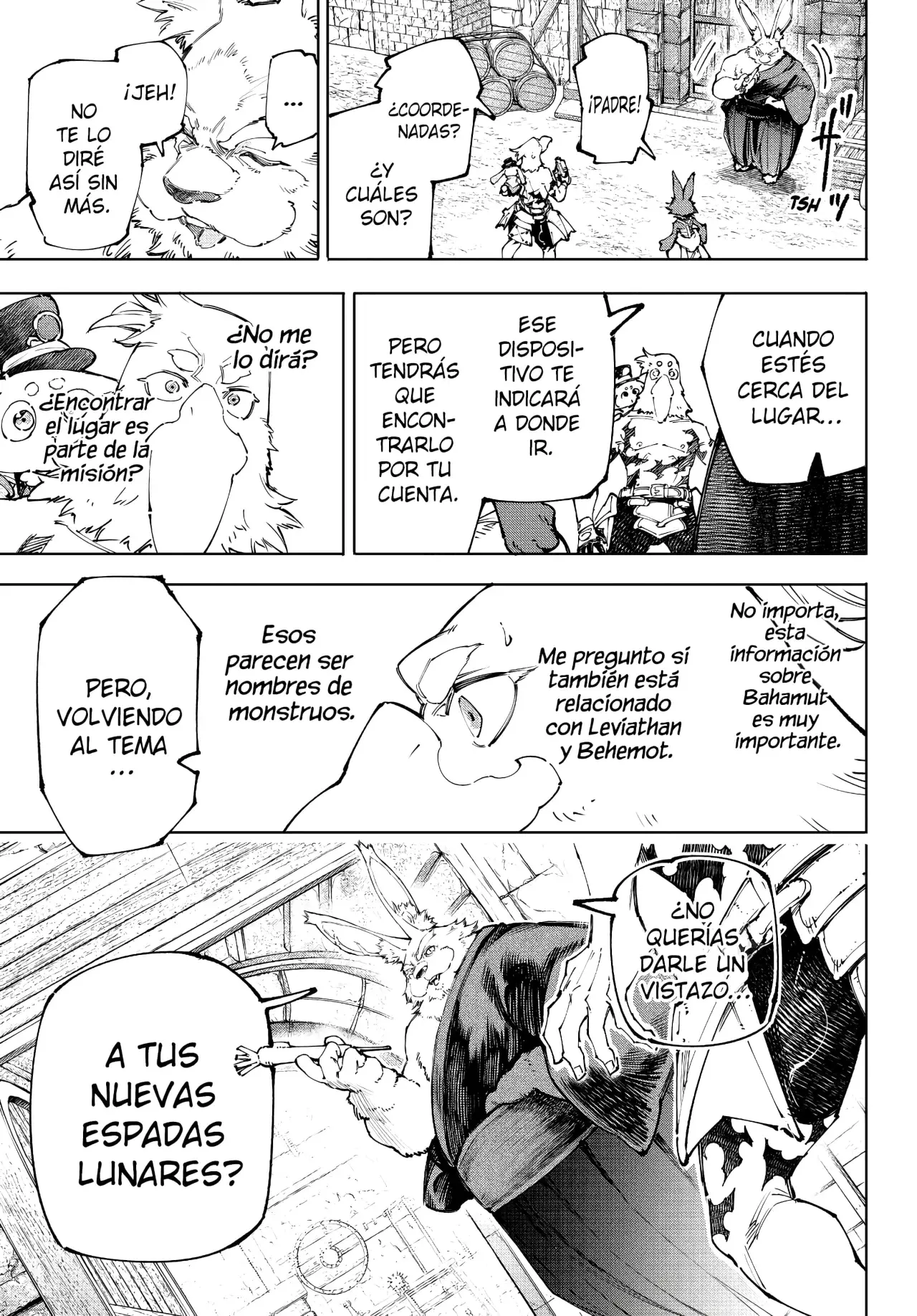 Shangri-La Frontier: Shitty Games Hunter Challenges Godly Game Capitulo 227: Los Verdaderos Hombres Afrontan La Oscuridad Solemnemente página 10
