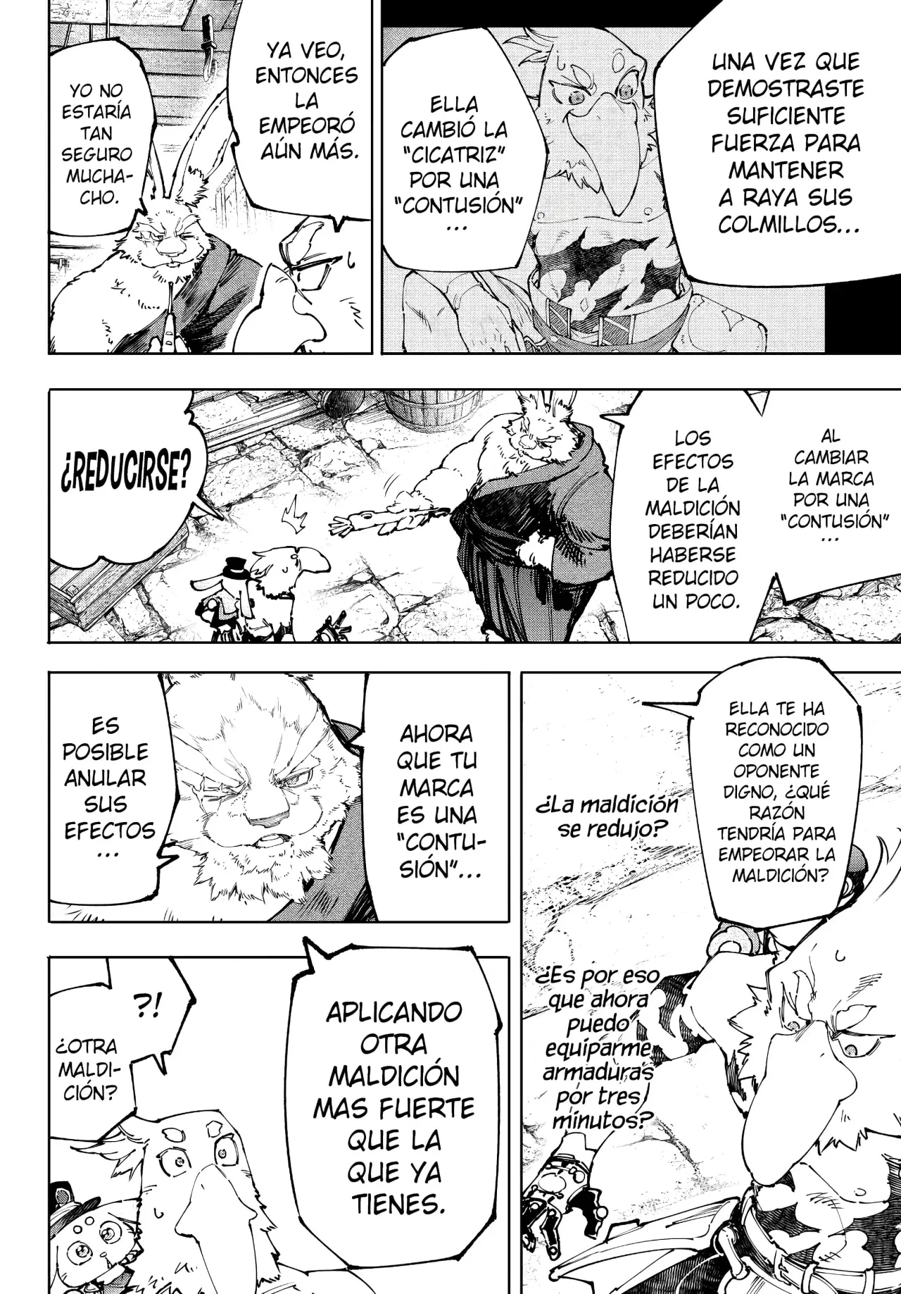 Shangri-La Frontier: Shitty Games Hunter Challenges Godly Game Capitulo 227: Los Verdaderos Hombres Afrontan La Oscuridad Solemnemente página 19