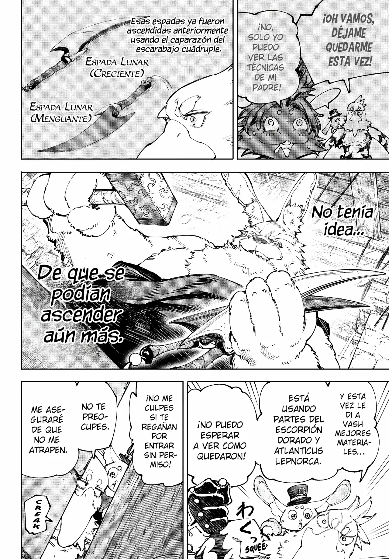 Shangri-La Frontier: Shitty Games Hunter Challenges Godly Game Capitulo 227: Los Verdaderos Hombres Afrontan La Oscuridad Solemnemente página 5