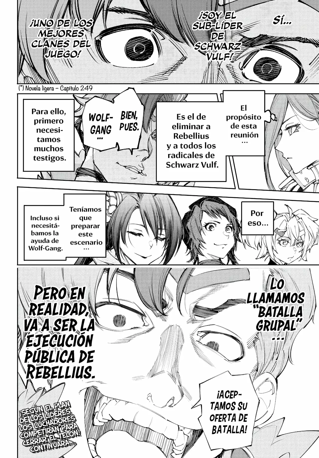 Shangri-La Frontier: Shitty Games Hunter Challenges Godly Game Capitulo 232: ¡La Guerra Entre Lobos Confirmada! Hablando Con Los Puños Para Salvar El Día página 21