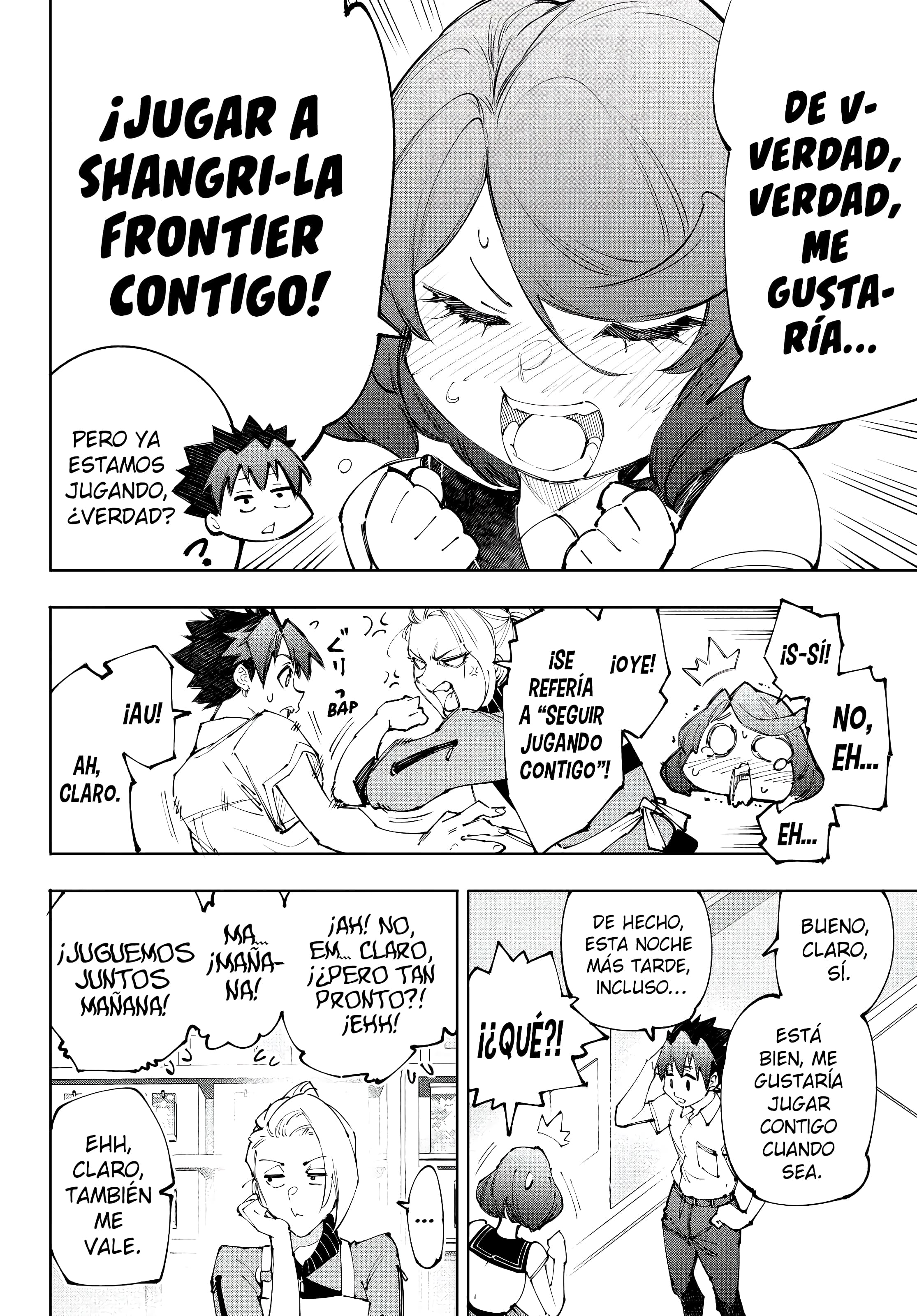 Shangri-La Frontier: Shitty Games Hunter Challenges Godly Game Capitulo 234: ¡La Verdad Revelada!, La Tímida, Pero Increiblemente Fuerte "Rei" página 19