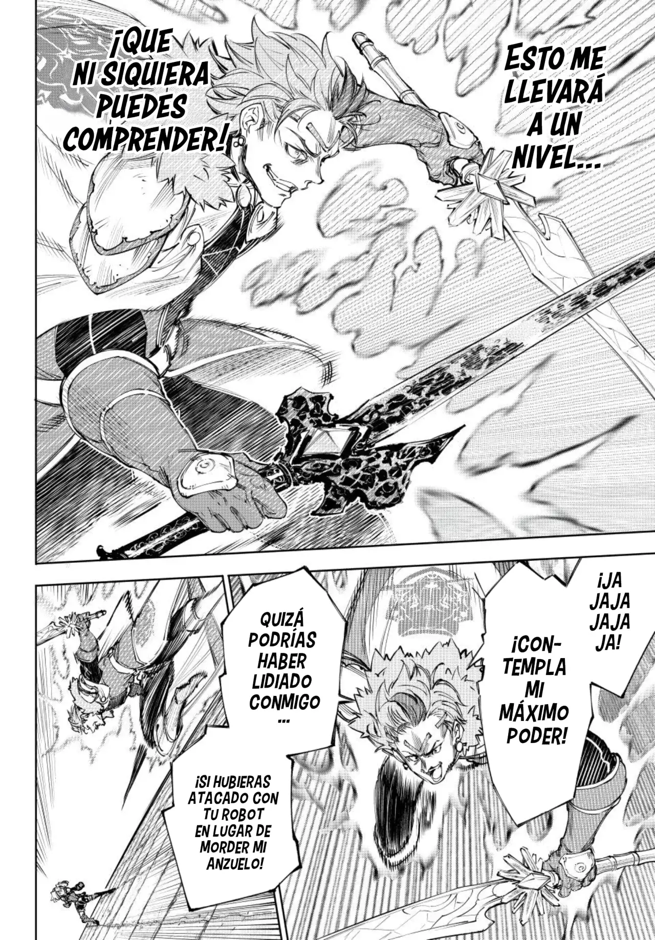 Shangri-La Frontier: Shitty Games Hunter Challenges Godly Game Capitulo 257: El Lobo Espadachín Contra La Bestia De Llamas Y Rayos - Parte 1 página 11