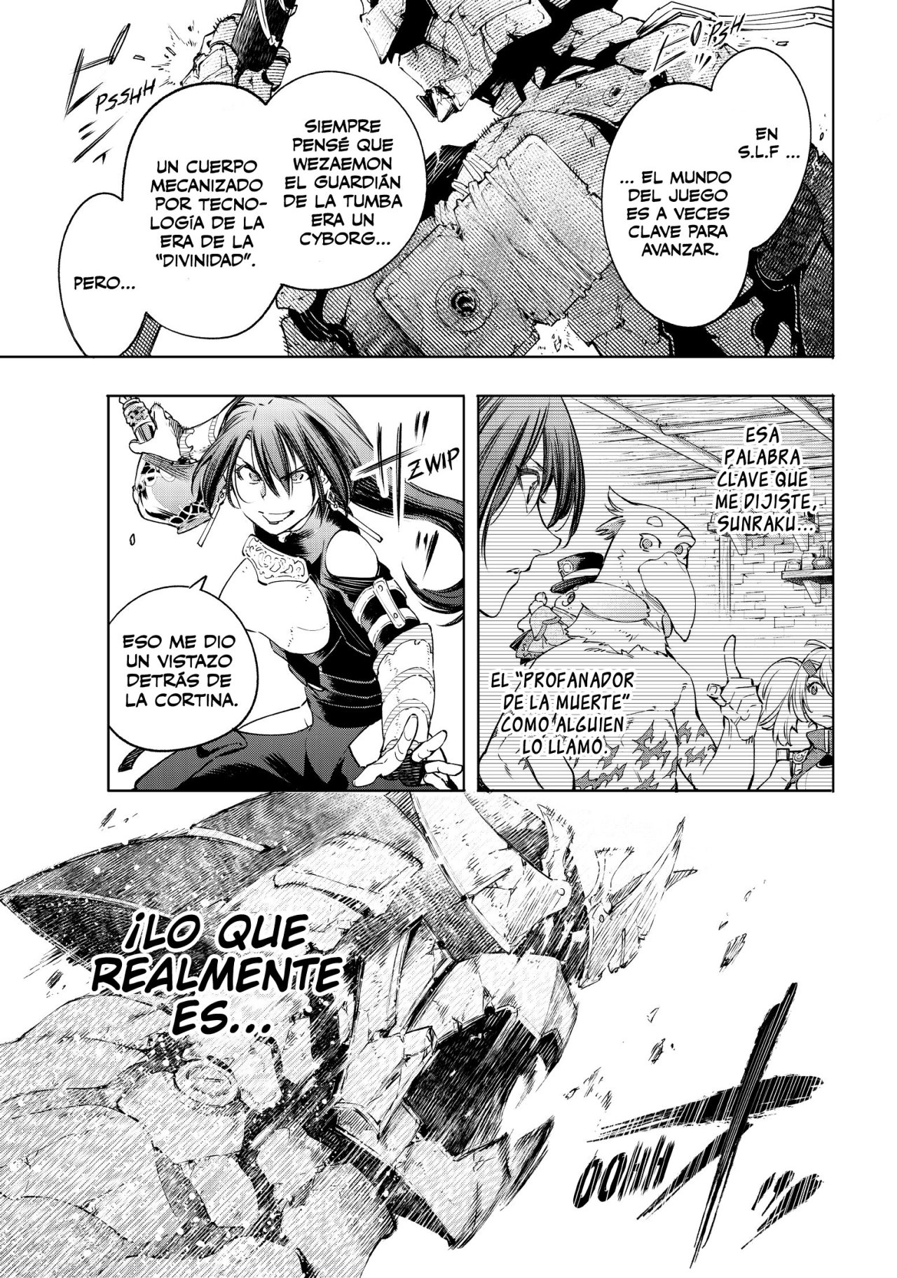 Shangri-La Frontier: Shitty Games Hunter Challenges Godly Game Capitulo 35: Todas Las Emociones del Momento Parte 5 página 5
