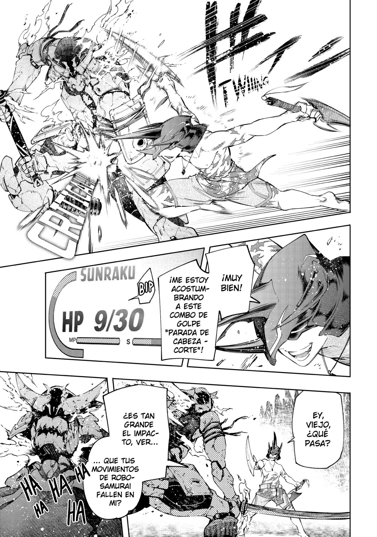 Shangri-La Frontier: Shitty Games Hunter Challenges Godly Game Capitulo 37: Todas Las Emociones del Momento Parte 7 página 13