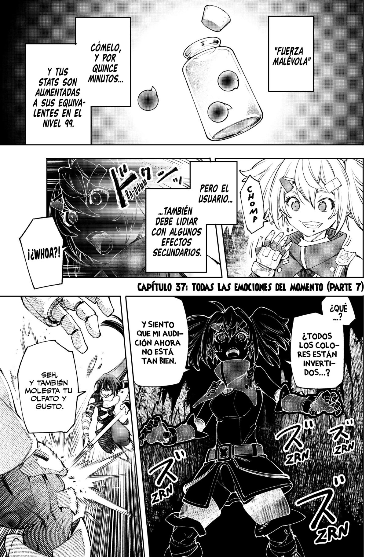 Shangri-La Frontier: Shitty Games Hunter Challenges Godly Game Capitulo 37: Todas Las Emociones del Momento Parte 7 página 3
