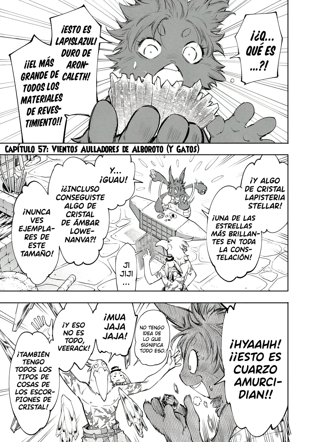 Shangri-La Frontier: Shitty Games Hunter Challenges Godly Game Capitulo 57: Vientos Aulladores De Alboroto (Y Gatos) página 3