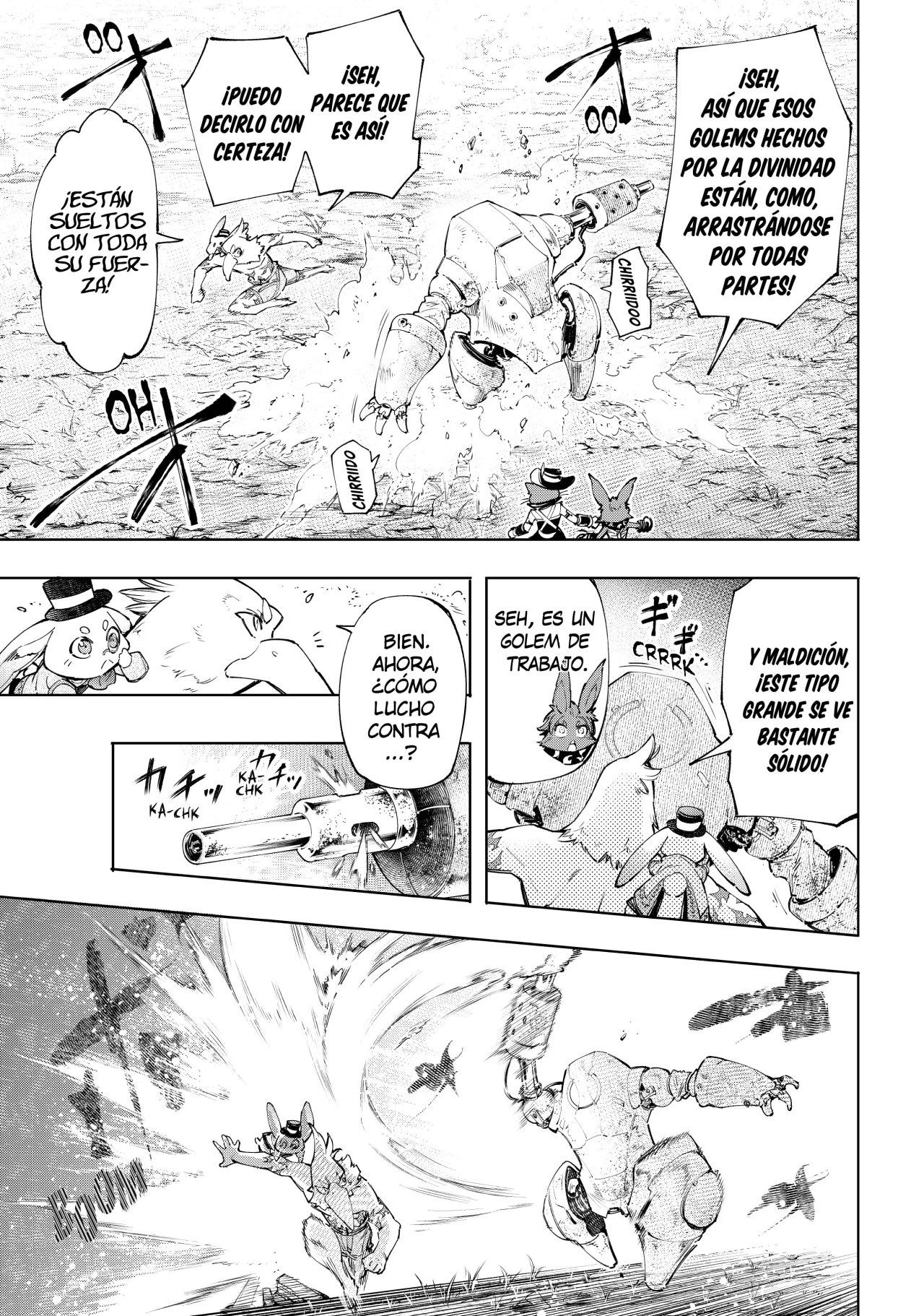 Shangri-La Frontier: Shitty Games Hunter Challenges Godly Game Capitulo 59: El Héroe Semi-Desnudo y Sus Amigos en El Paraíso de Golems página 10