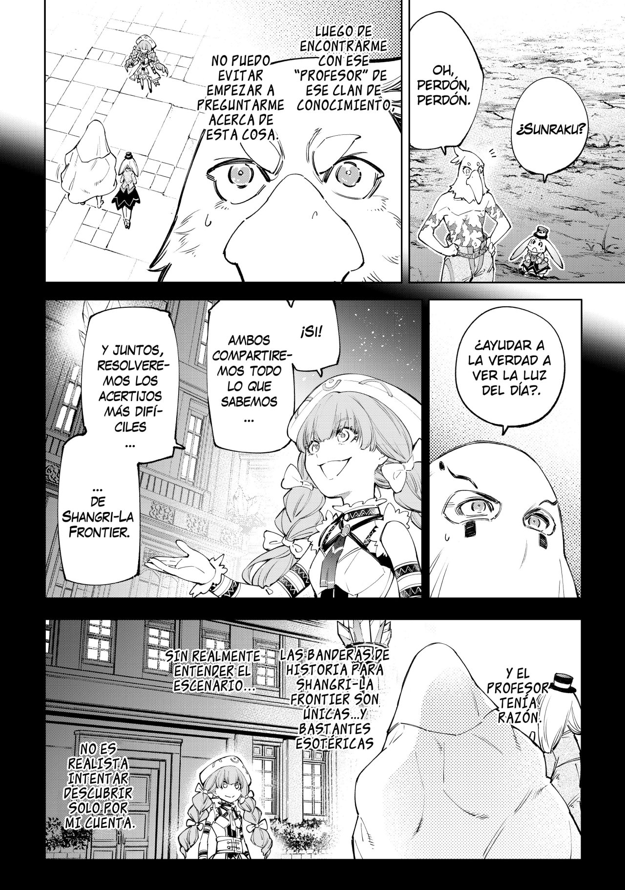 Shangri-La Frontier: Shitty Games Hunter Challenges Godly Game Capitulo 59: El Héroe Semi-Desnudo y Sus Amigos en El Paraíso de Golems página 5