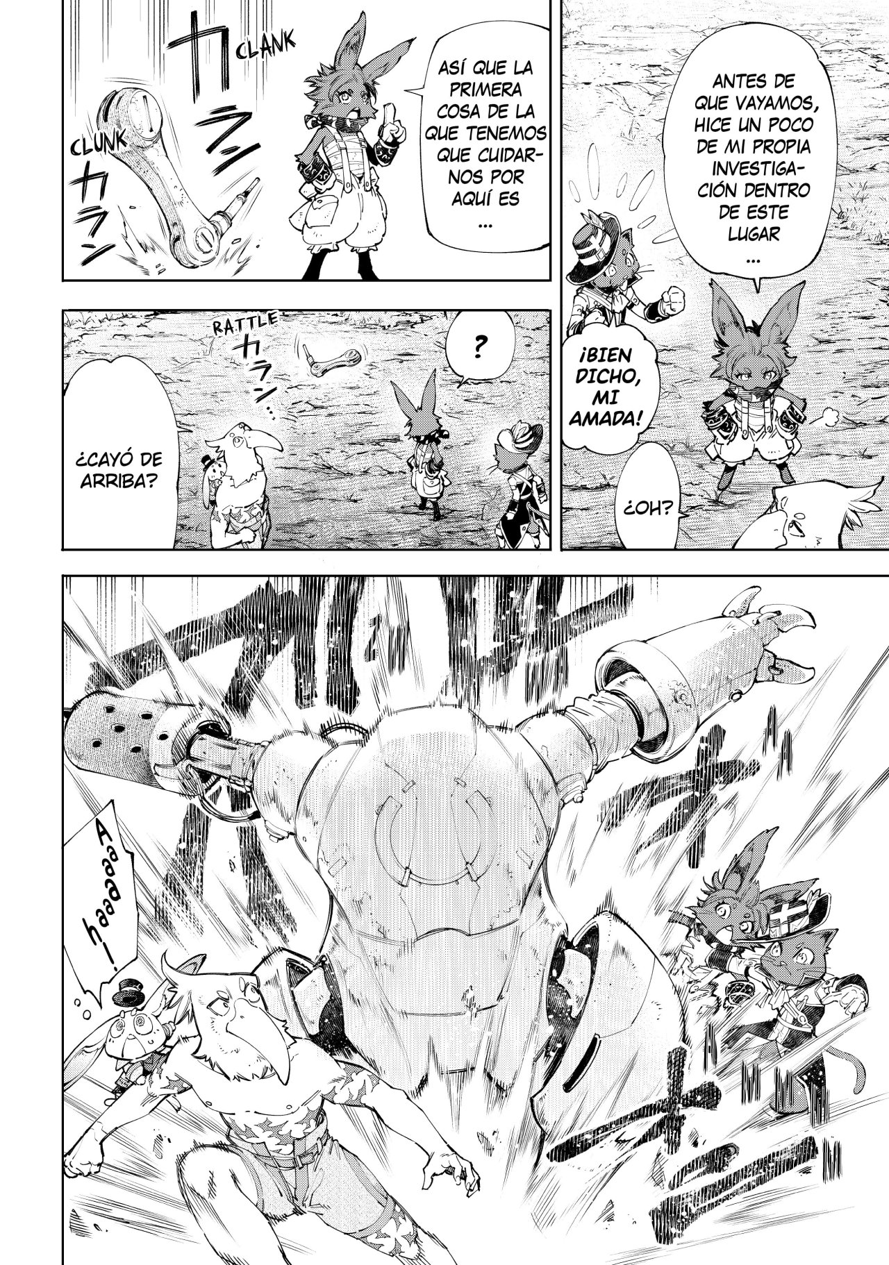 Shangri-La Frontier: Shitty Games Hunter Challenges Godly Game Capitulo 59: El Héroe Semi-Desnudo y Sus Amigos en El Paraíso de Golems página 9