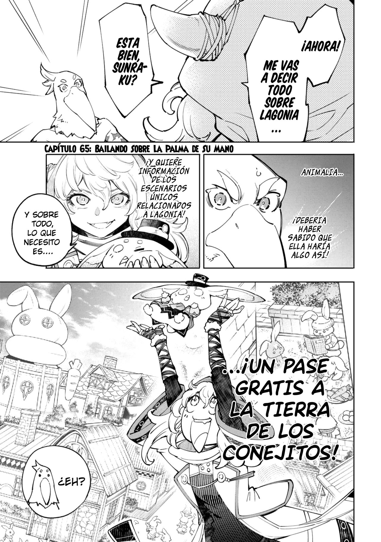 Shangri-La Frontier: Shitty Games Hunter Challenges Godly Game Capitulo 65: Bailando Sobre La Palma de Su Mano página 3