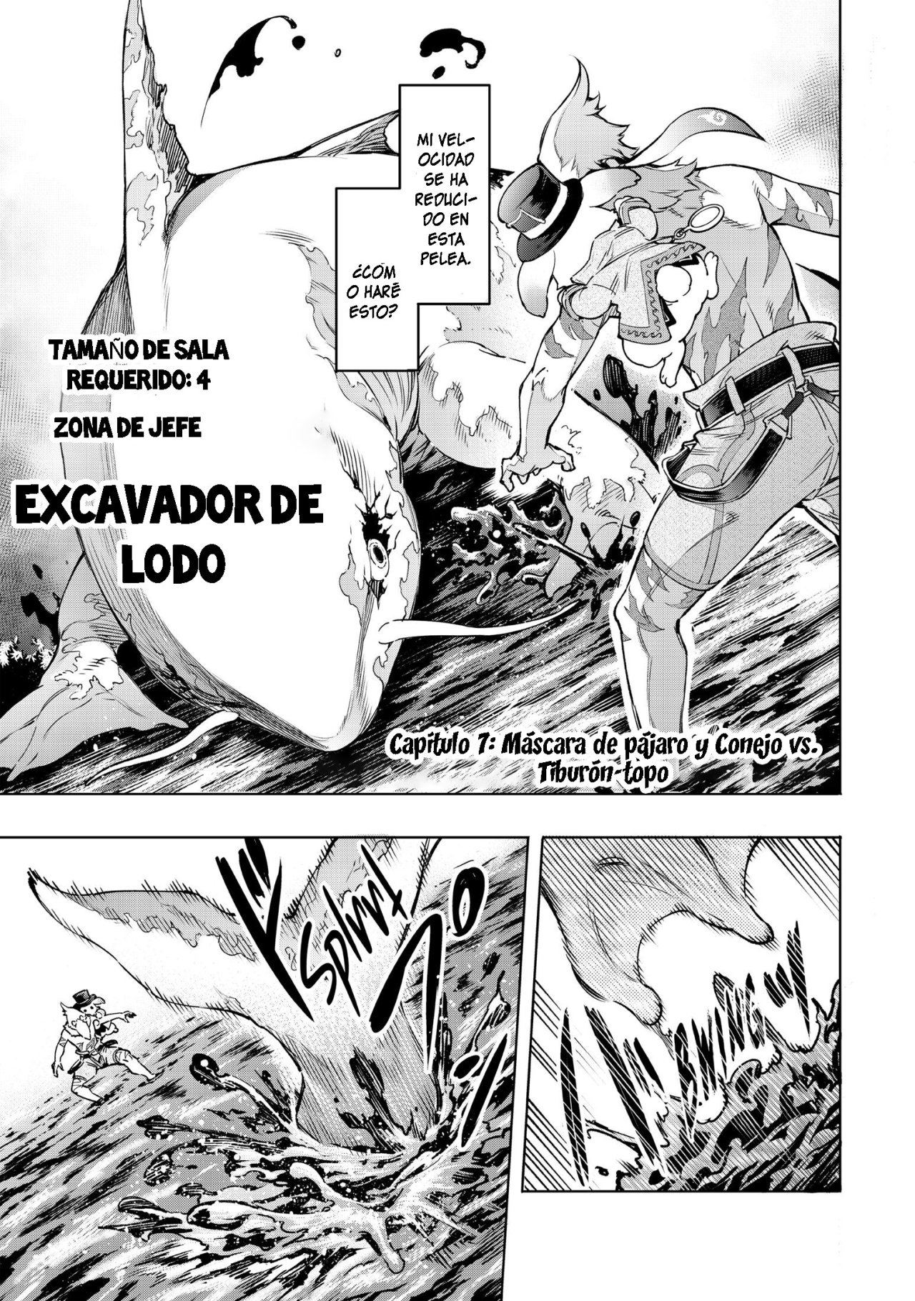 Shangri-La Frontier: Shitty Games Hunter Challenges Godly Game Capitulo 7: Máscara de Pajaro y Conejo Vs Tiburón-Topo página 3