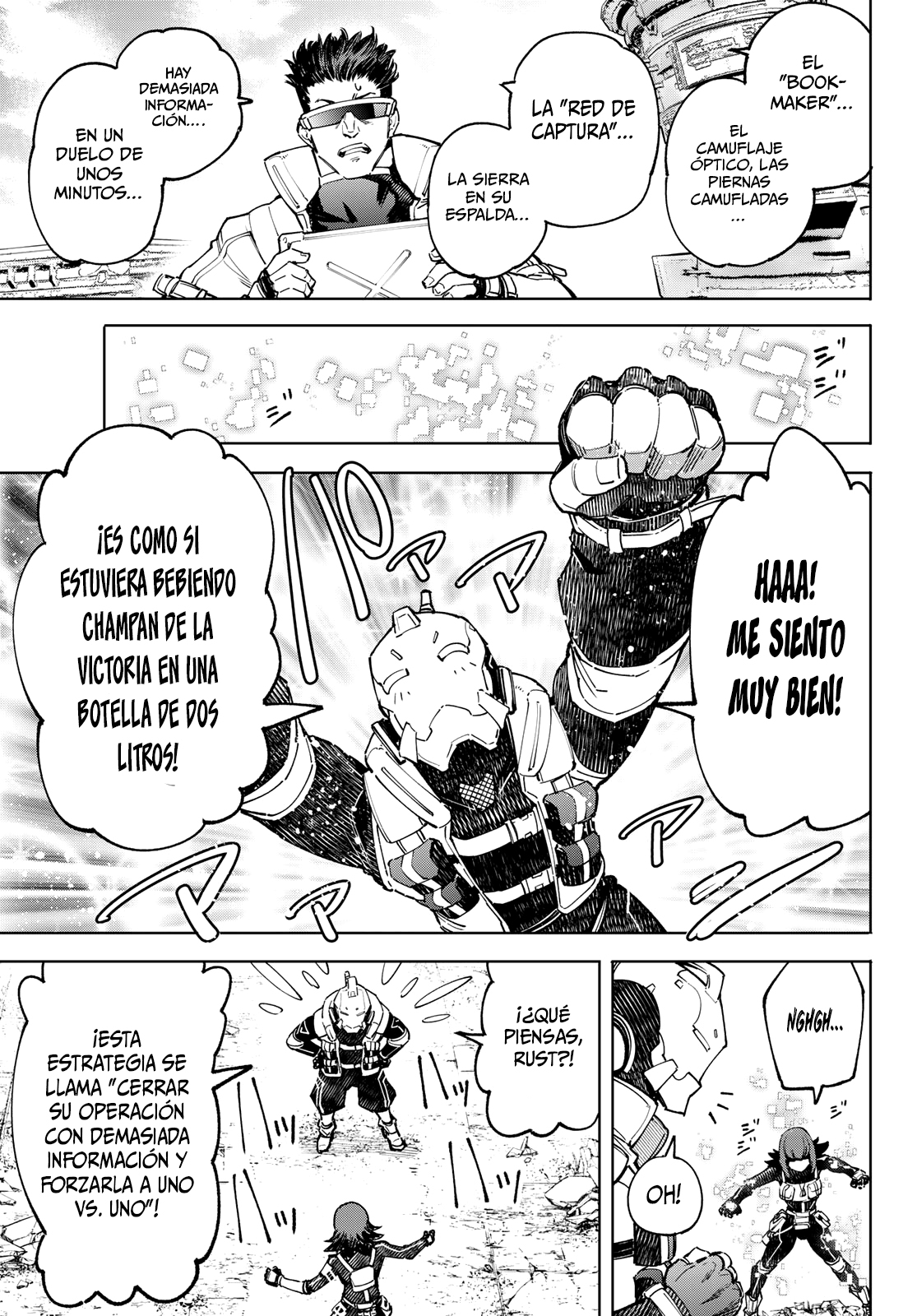 Shangri-La Frontier: Shitty Games Hunter Challenges Godly Game Capitulo 76: Como Leones Contra Conejos, un Cortador De Pizza de Cangrejo Contra un Fénix página 16