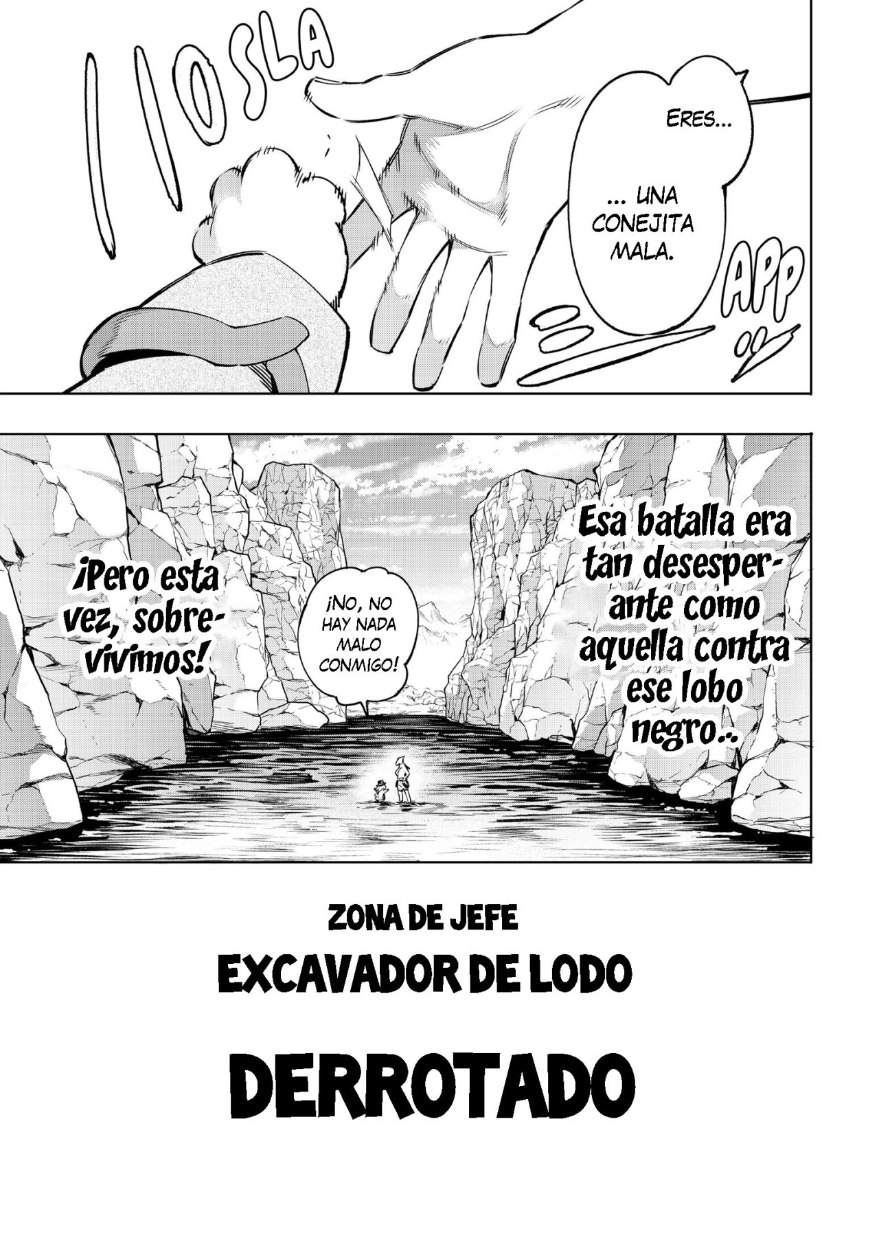 Shangri-La Frontier: Shitty Games Hunter Challenges Godly Game Capitulo 8: Gente Volando, Conejitos Saltando página 14