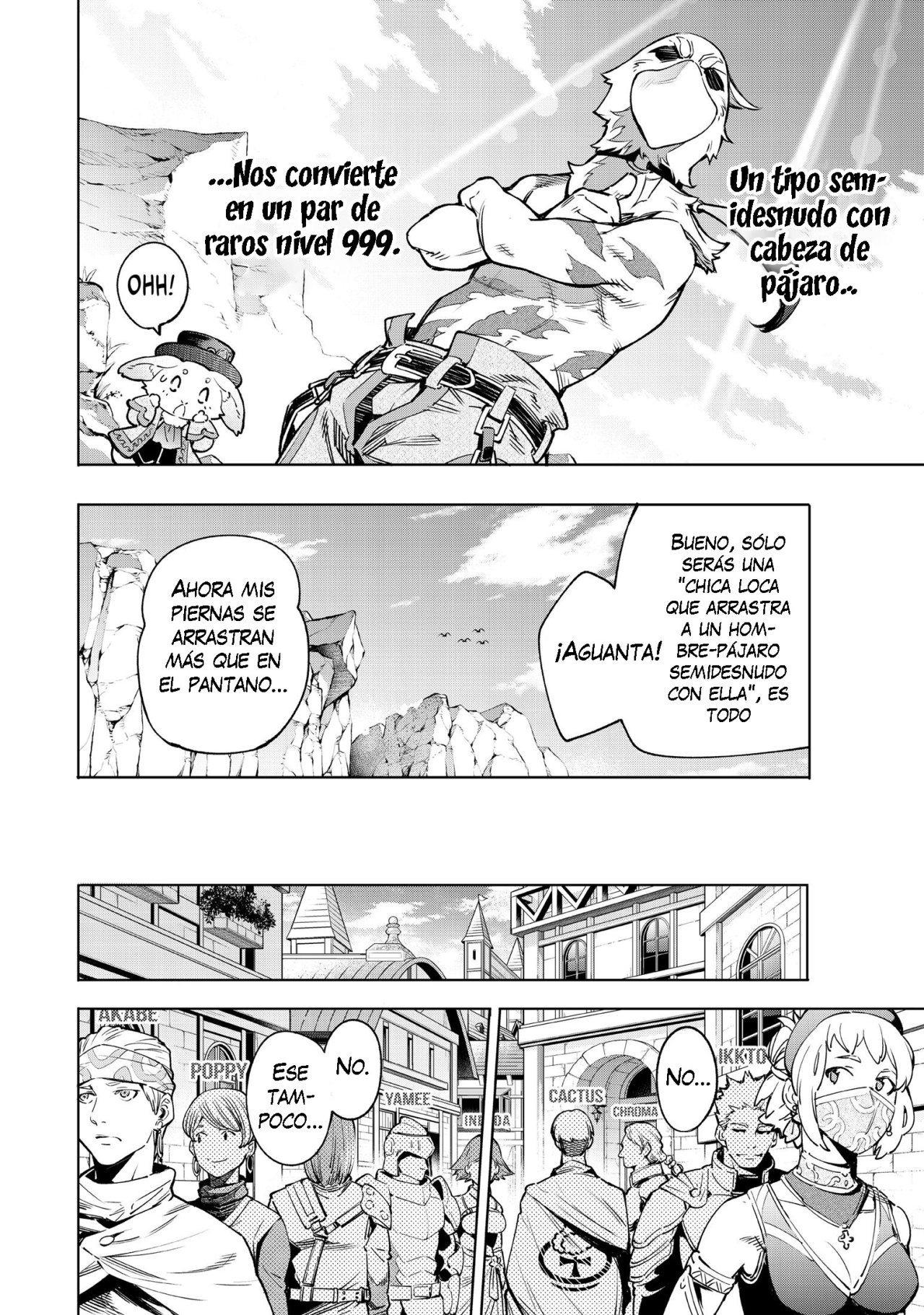 Shangri-La Frontier: Shitty Games Hunter Challenges Godly Game Capitulo 8: Gente Volando, Conejitos Saltando página 19