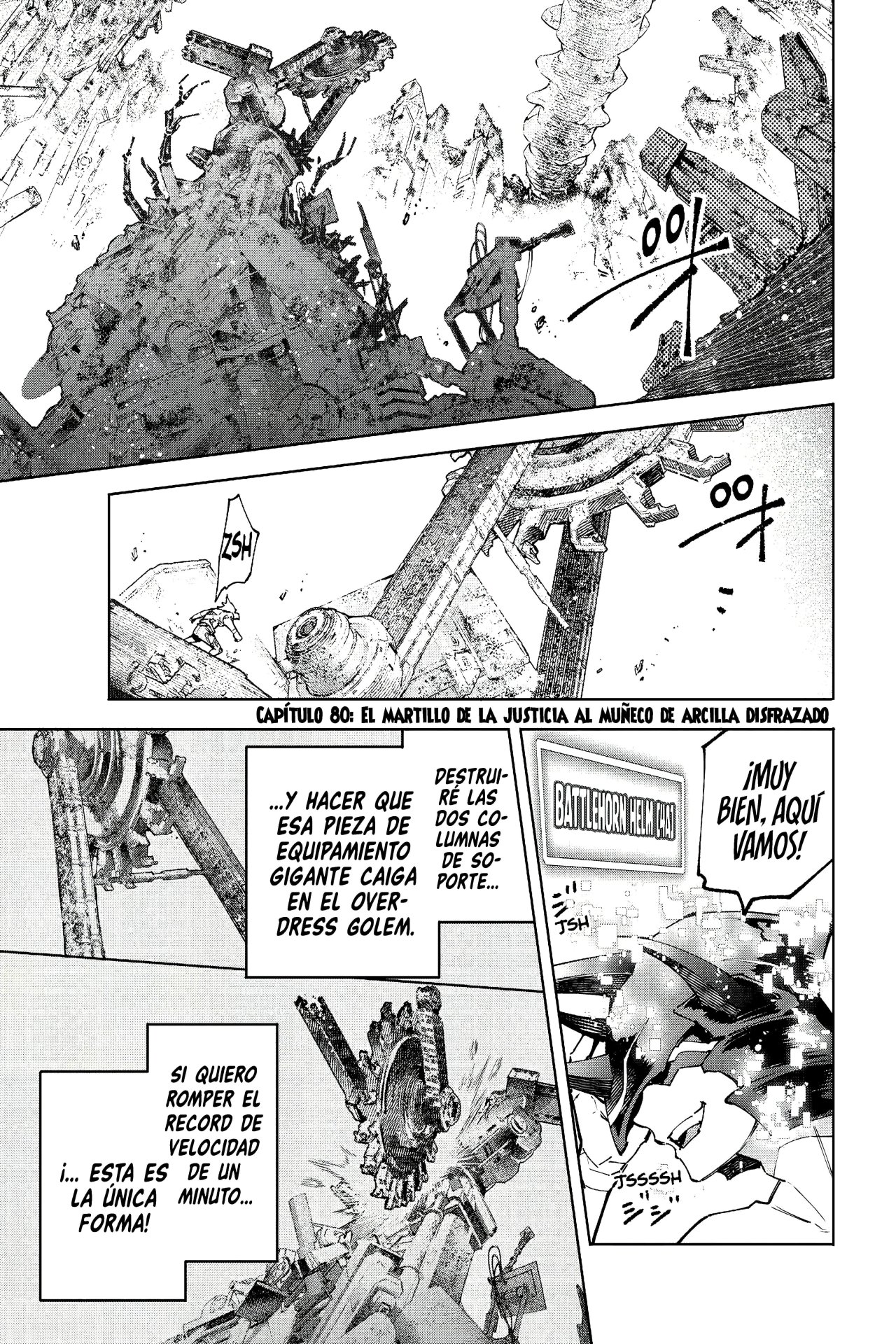 Shangri-La Frontier: Shitty Games Hunter Challenges Godly Game Capitulo 80: El Martillo de La Justicia Al Muñeco de Arcilla Disfrazado. página 3