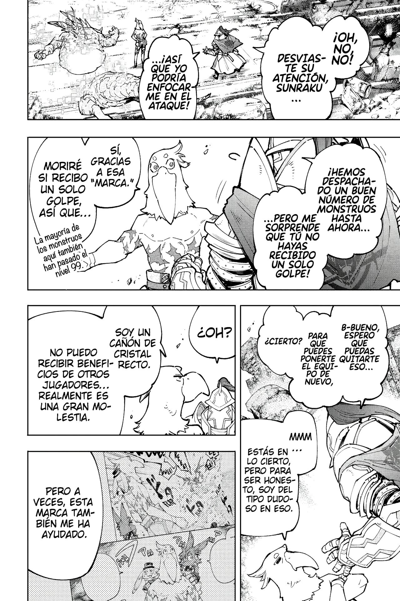 Shangri-La Frontier: Shitty Games Hunter Challenges Godly Game Capitulo 82: Olfateando Como Perro de Caza página 4