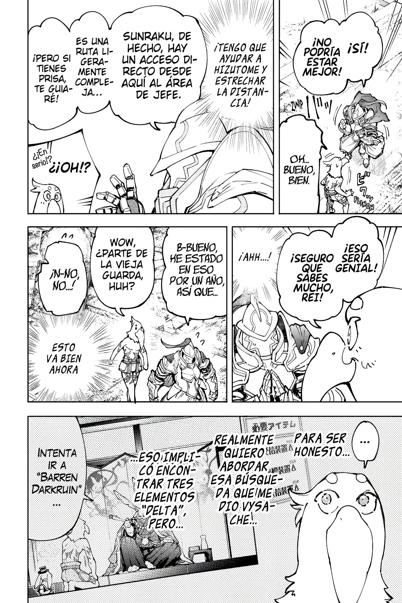 Shangri-La Frontier: Shitty Games Hunter Challenges Godly Game Capitulo 82: Olfateando Como Perro de Caza página 8