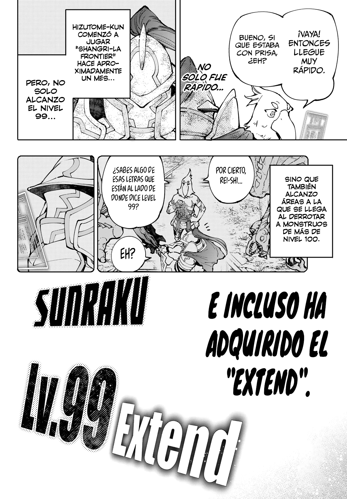 Shangri-La Frontier: Shitty Games Hunter Challenges Godly Game Capitulo 96: Una Vez en La Vida, Una y Otra Vez página 9