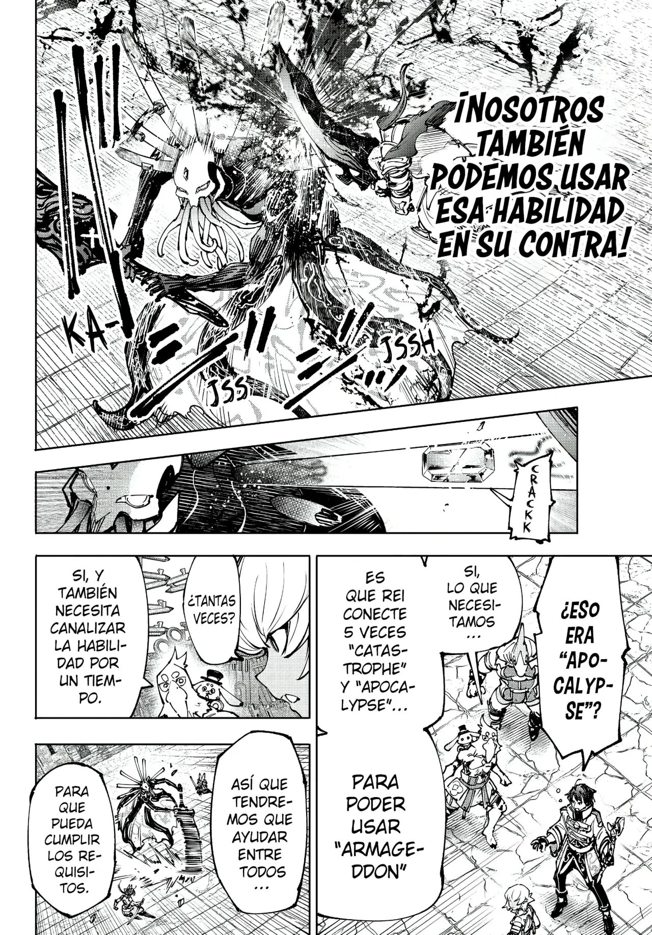 Shangri-La Frontier: Shitty Games Hunter Challenges Godly Game Capitulo 195: Ascendiendo a Los Cielos, Unidos - Parte 23 página 13