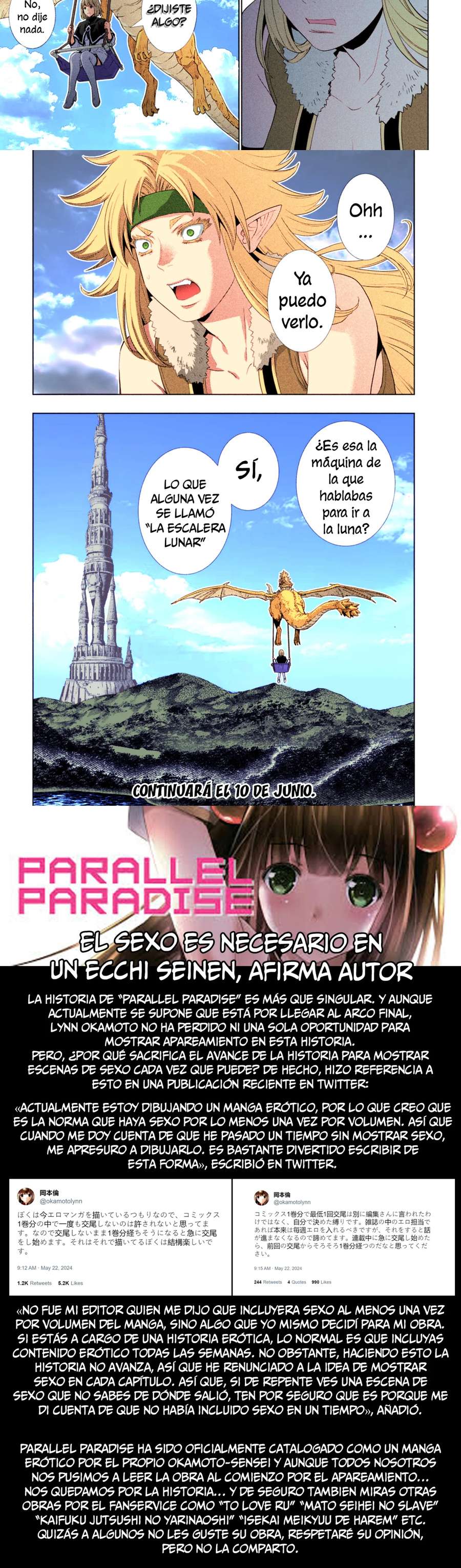 Parallel Paradise Capitulo 261.5 página 4