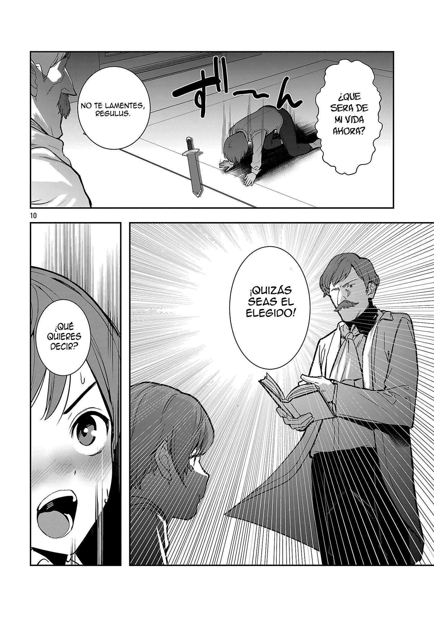 Mi papá es el 【Santo de la Espada】, mi mamá es la 【Diosa de la Espada】, y yo soy el 【Maestro de la espada del Pene】 Capitulo 1.2 página 7