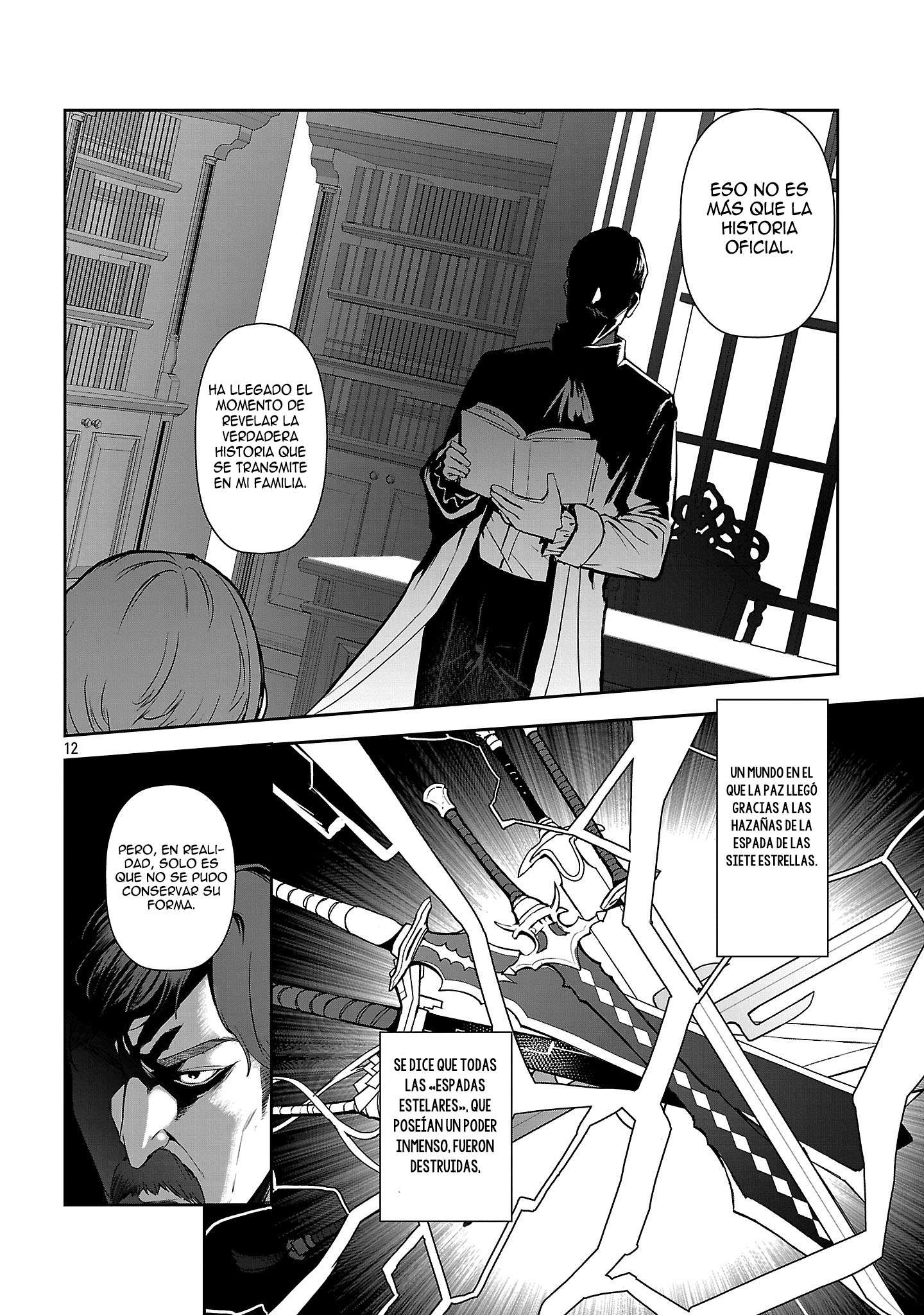 Mi papá es el 【Santo de la Espada】, mi mamá es la 【Diosa de la Espada】, y yo soy el 【Maestro de la espada del Pene】 Capitulo 1.2 página 9