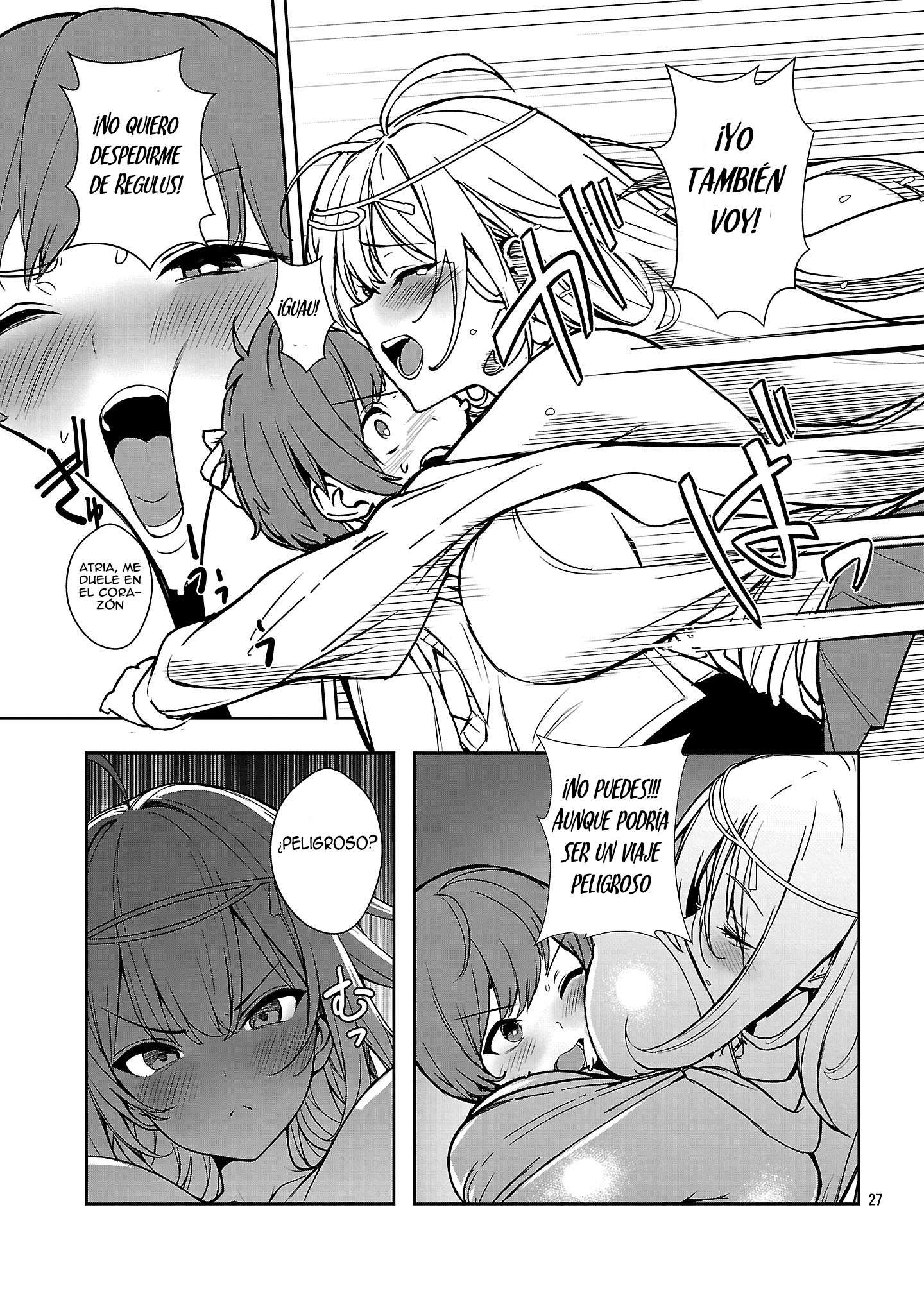 Mi papá es el 【Santo de la Espada】, mi mamá es la 【Diosa de la Espada】, y yo soy el 【Maestro de la espada del Pene】 Capitulo 1.3 página 11