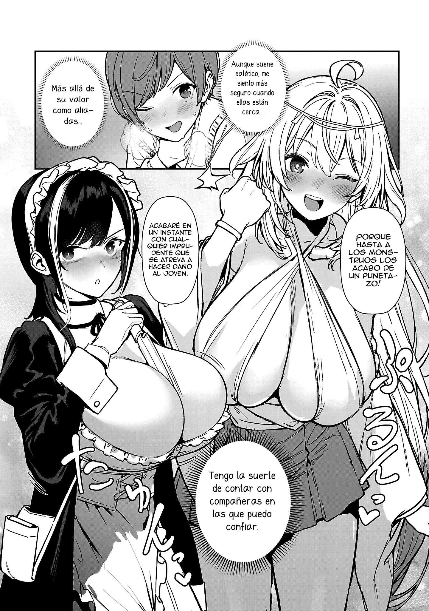 Mi papá es el 【Santo de la Espada】, mi mamá es la 【Diosa de la Espada】, y yo soy el 【Maestro de la espada del Pene】 Capitulo 1.3 página 13