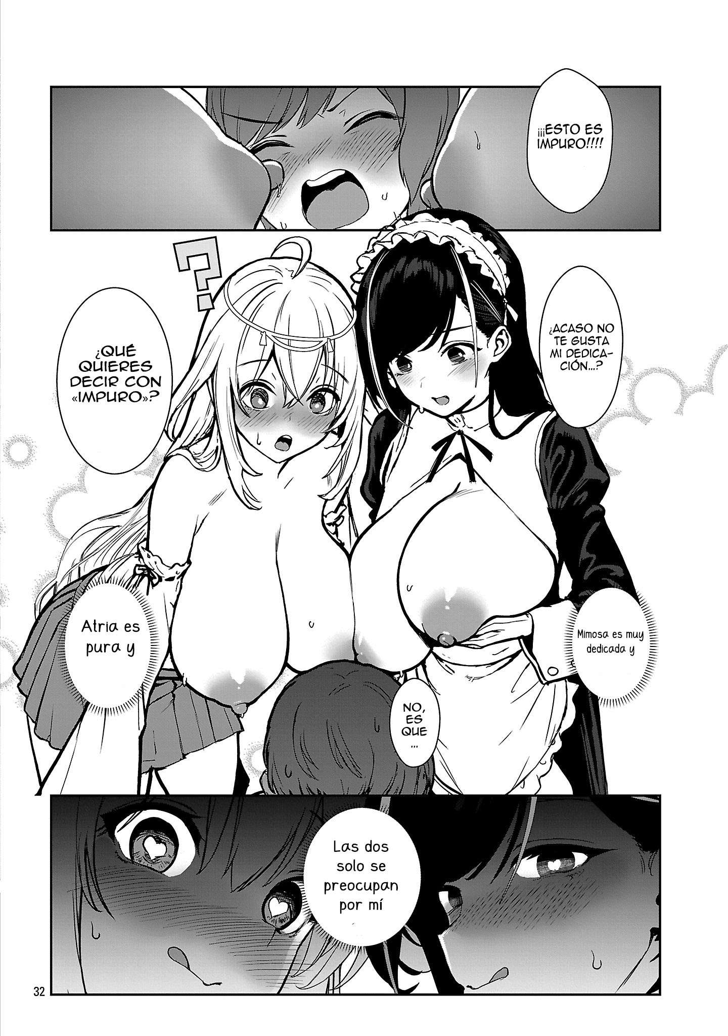 Mi papá es el 【Santo de la Espada】, mi mamá es la 【Diosa de la Espada】, y yo soy el 【Maestro de la espada del Pene】 Capitulo 1.3 página 16