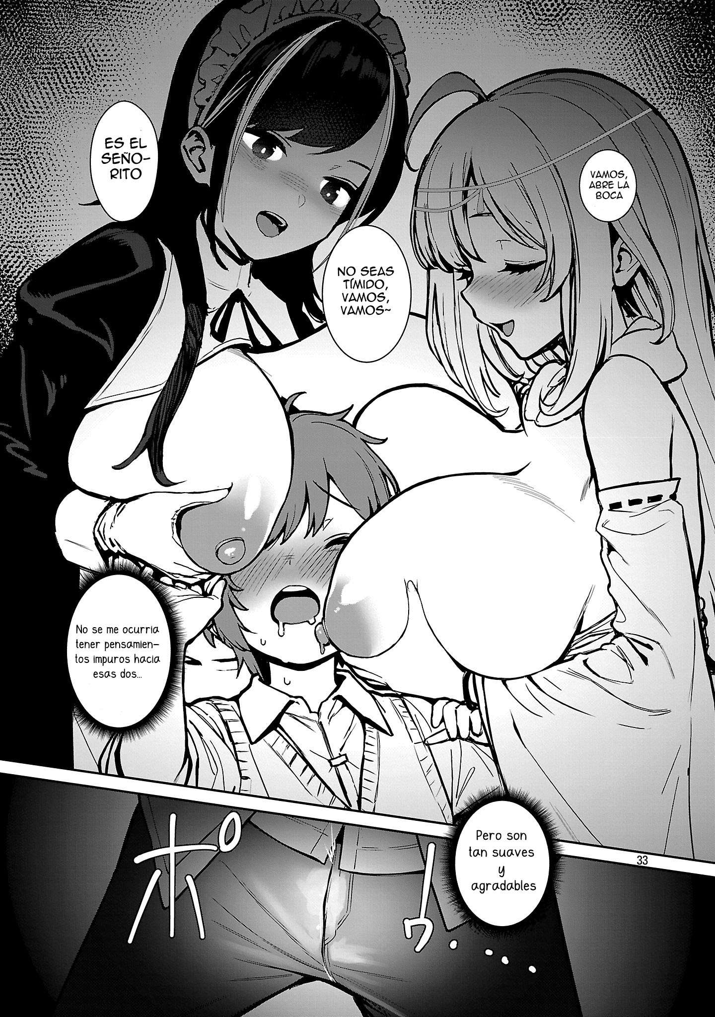 Mi papá es el 【Santo de la Espada】, mi mamá es la 【Diosa de la Espada】, y yo soy el 【Maestro de la espada del Pene】 Capitulo 1.3 página 17