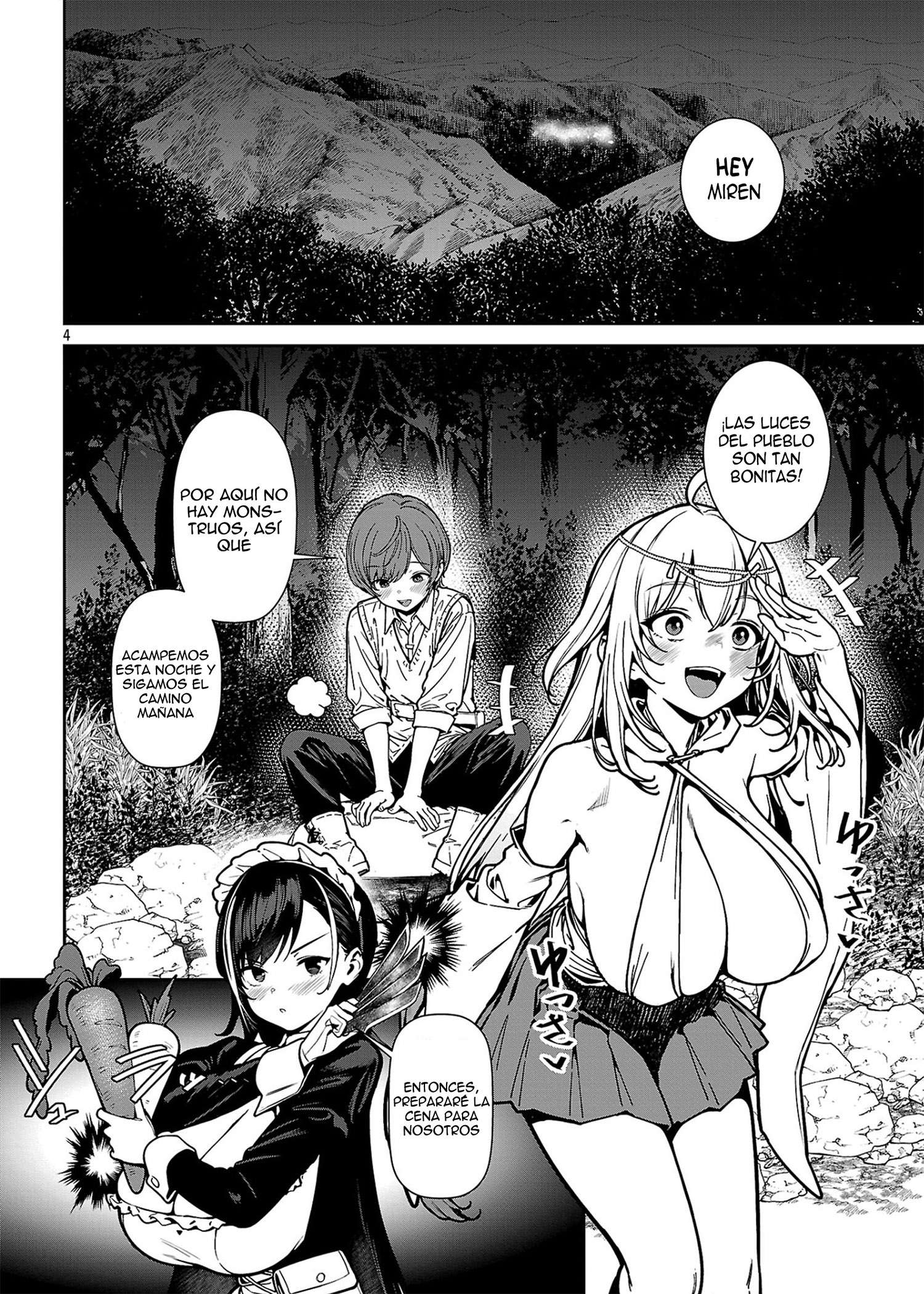 Mi papá es el 【Santo de la Espada】, mi mamá es la 【Diosa de la Espada】, y yo soy el 【Maestro de la espada del Pene】 Capitulo 2.1 página 6