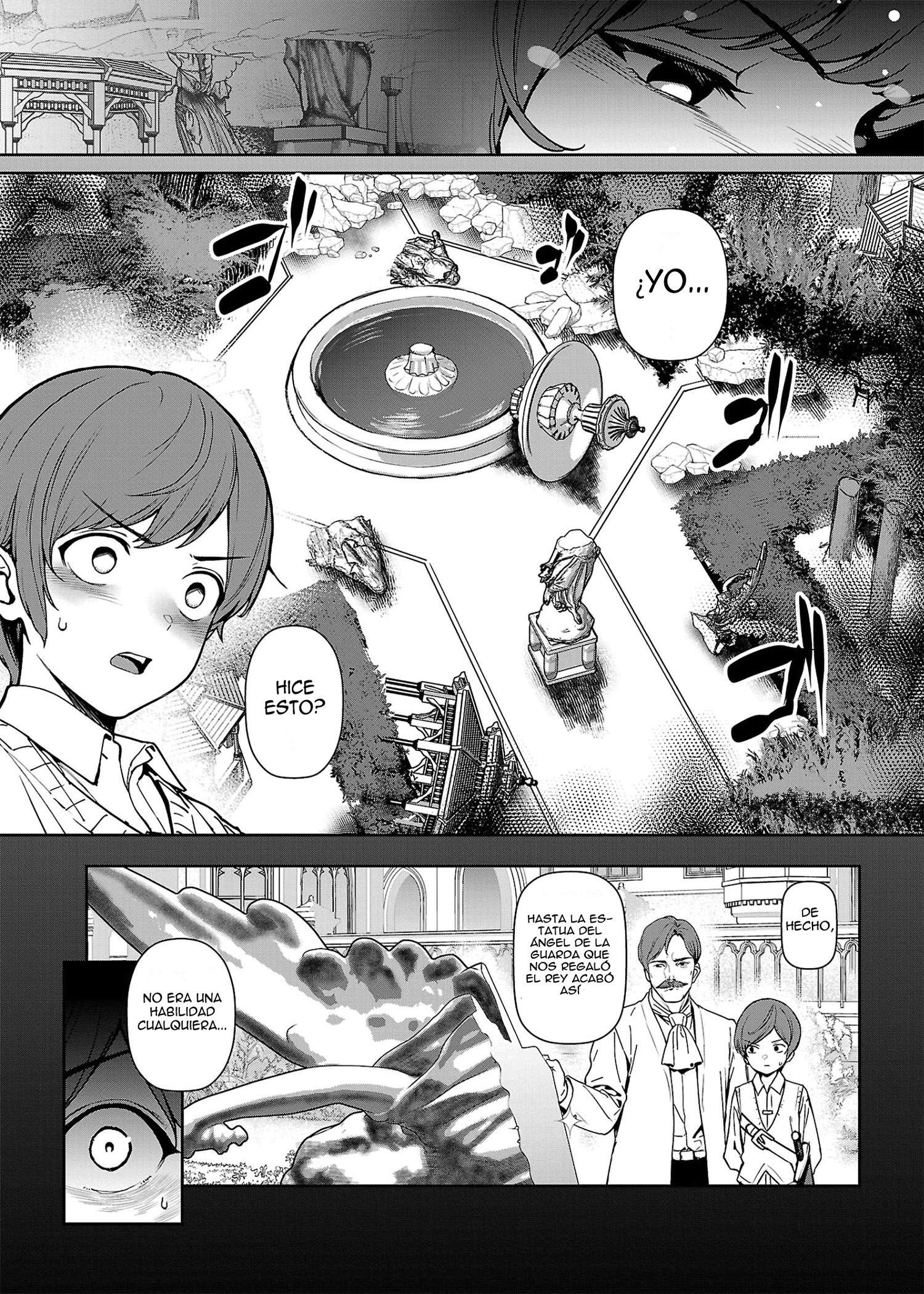 Mi papá es el 【Santo de la Espada】, mi mamá es la 【Diosa de la Espada】, y yo soy el 【Maestro de la espada del Pene】 Capitulo 2.1 página 9