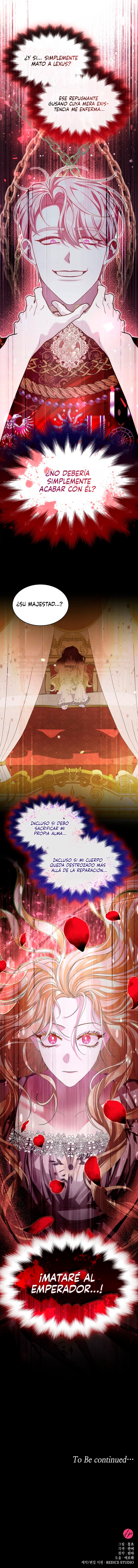 La Emperatriz tiene una serpiente durmiendo en su cuarto Capitulo 1 página 14