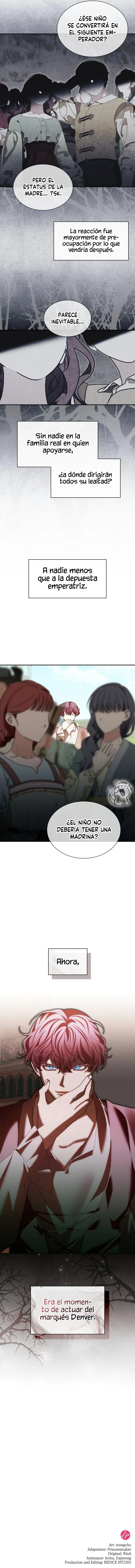 La Emperatriz tiene una serpiente durmiendo en su cuarto Capitulo 23 página 14