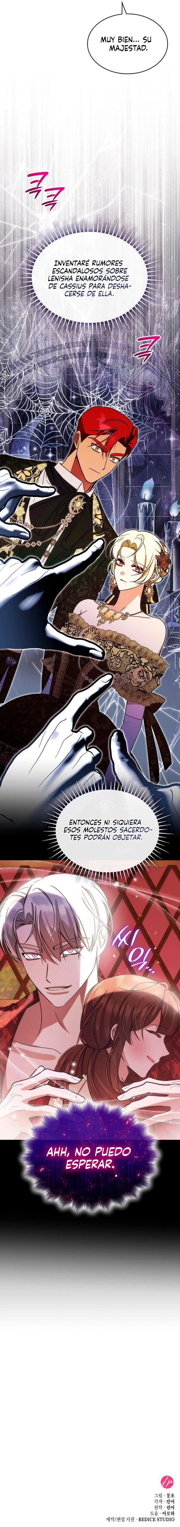 La Emperatriz tiene una serpiente durmiendo en su cuarto Capitulo 7 página 10