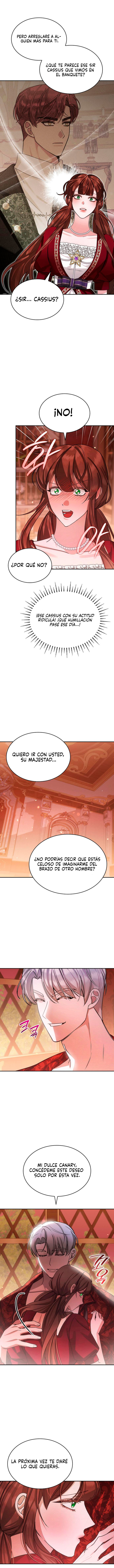 La Emperatriz tiene una serpiente durmiendo en su cuarto Capitulo 7 página 9