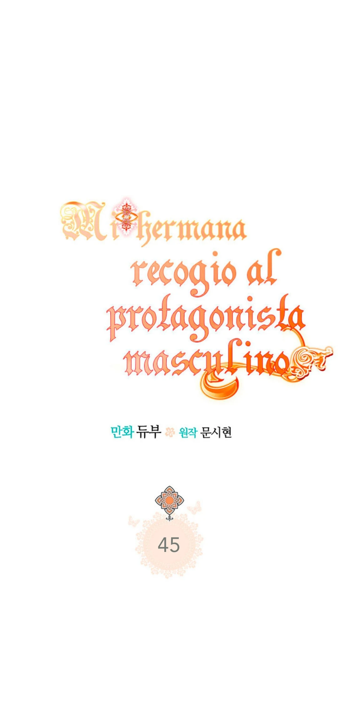 Mi hermana recogió al protagonista masculino Capitulo 45 página 6