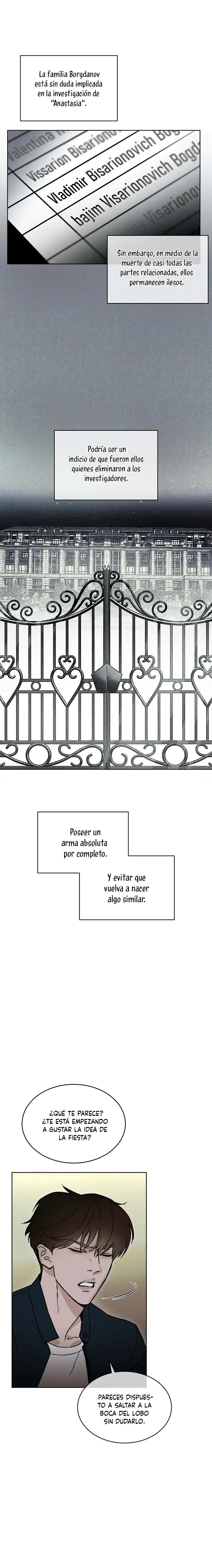 Codename Anastasia Capitulo 14 página 19