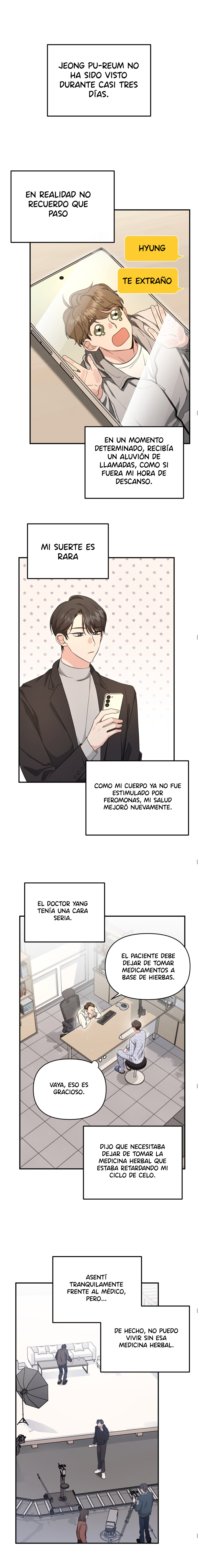 despues de comer Gongjindan, se volvio alfa. Capitulo 7 página 10
