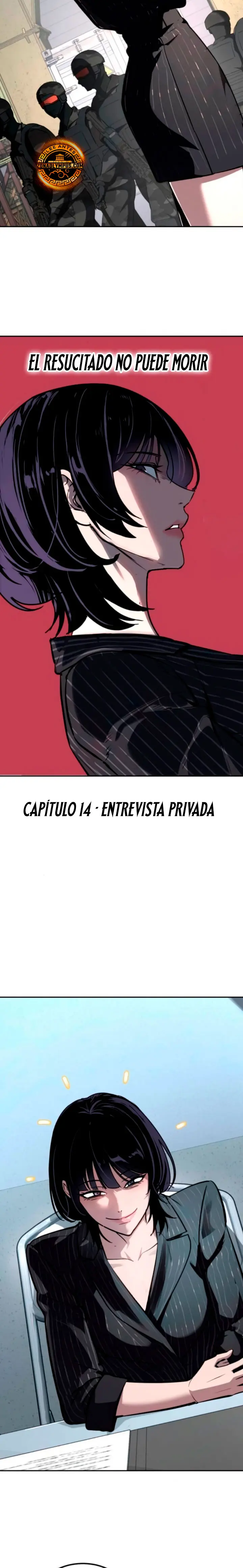 El Resucitado no Puede Morir Capitulo 14 página 18