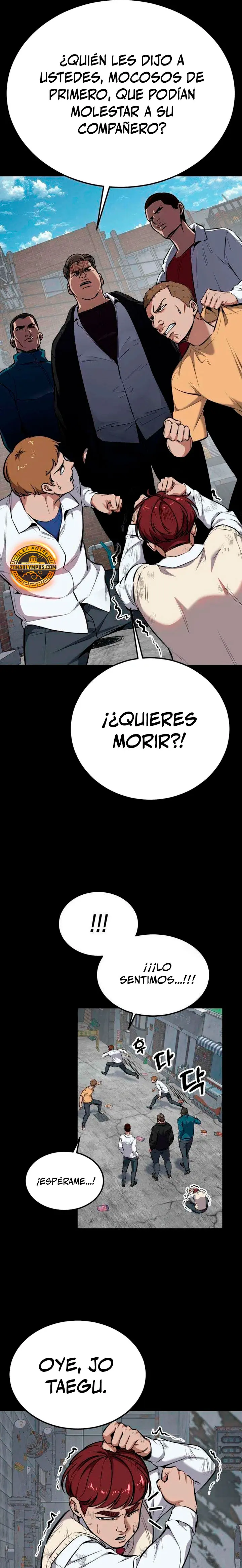 El Resucitado no Puede Morir Capitulo 7 página 14