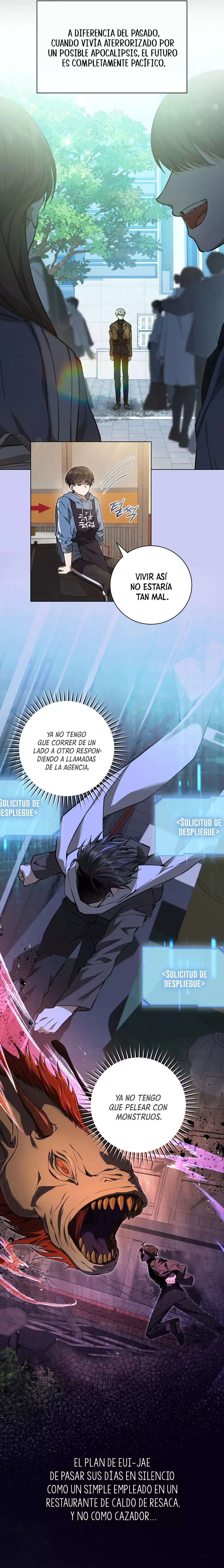 El cazador quiere vivir tranquilamente Capitulo 0 página 4